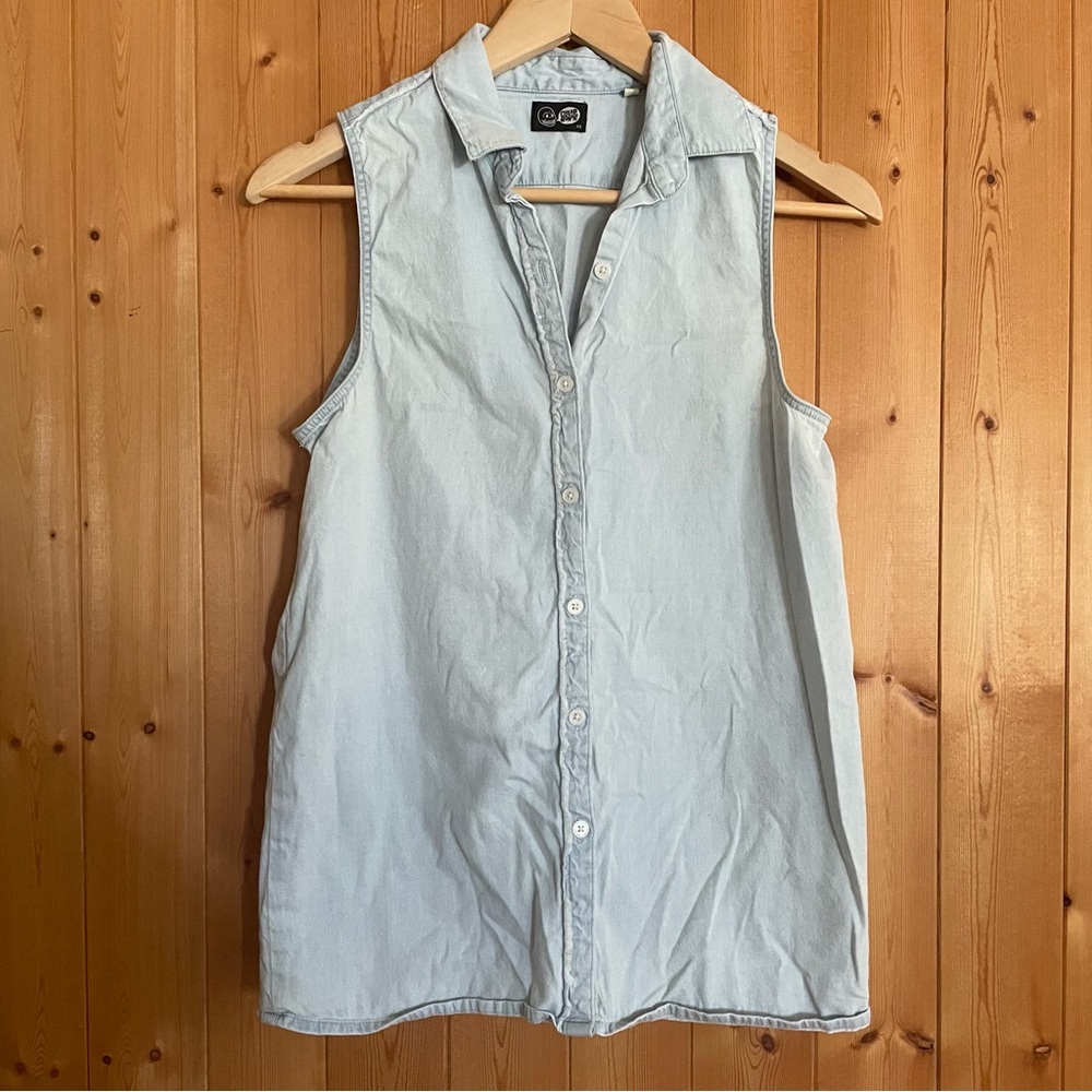 Cheap Monday Chambray Sleeveless